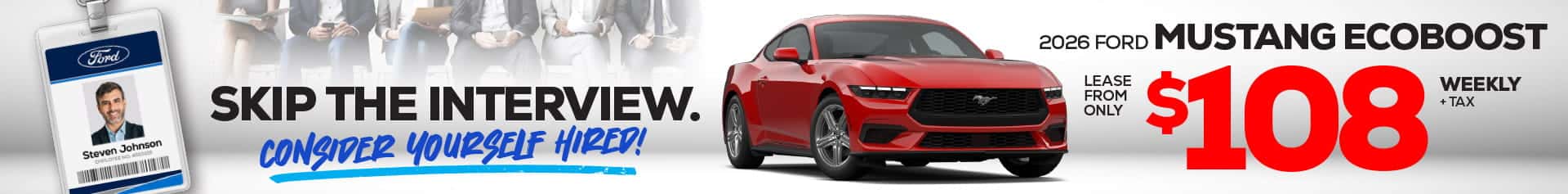 Ford Mustang Employee Pricing